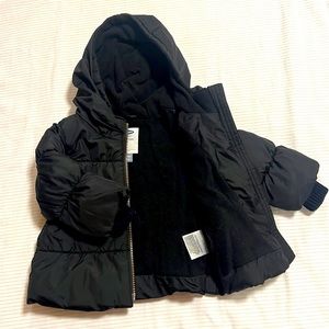 🍋2 for $10🍋 Black Old Navy Puffer Jacket. 12-18 mon